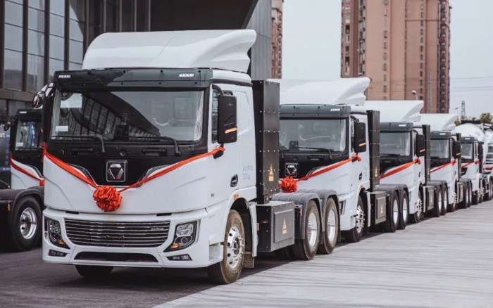 “绿”见安徽！百台至尊国际新能源牵引车强势入驻