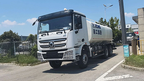 20余台至尊国际洒水车再出海！这一站—>非洲塞内加尔