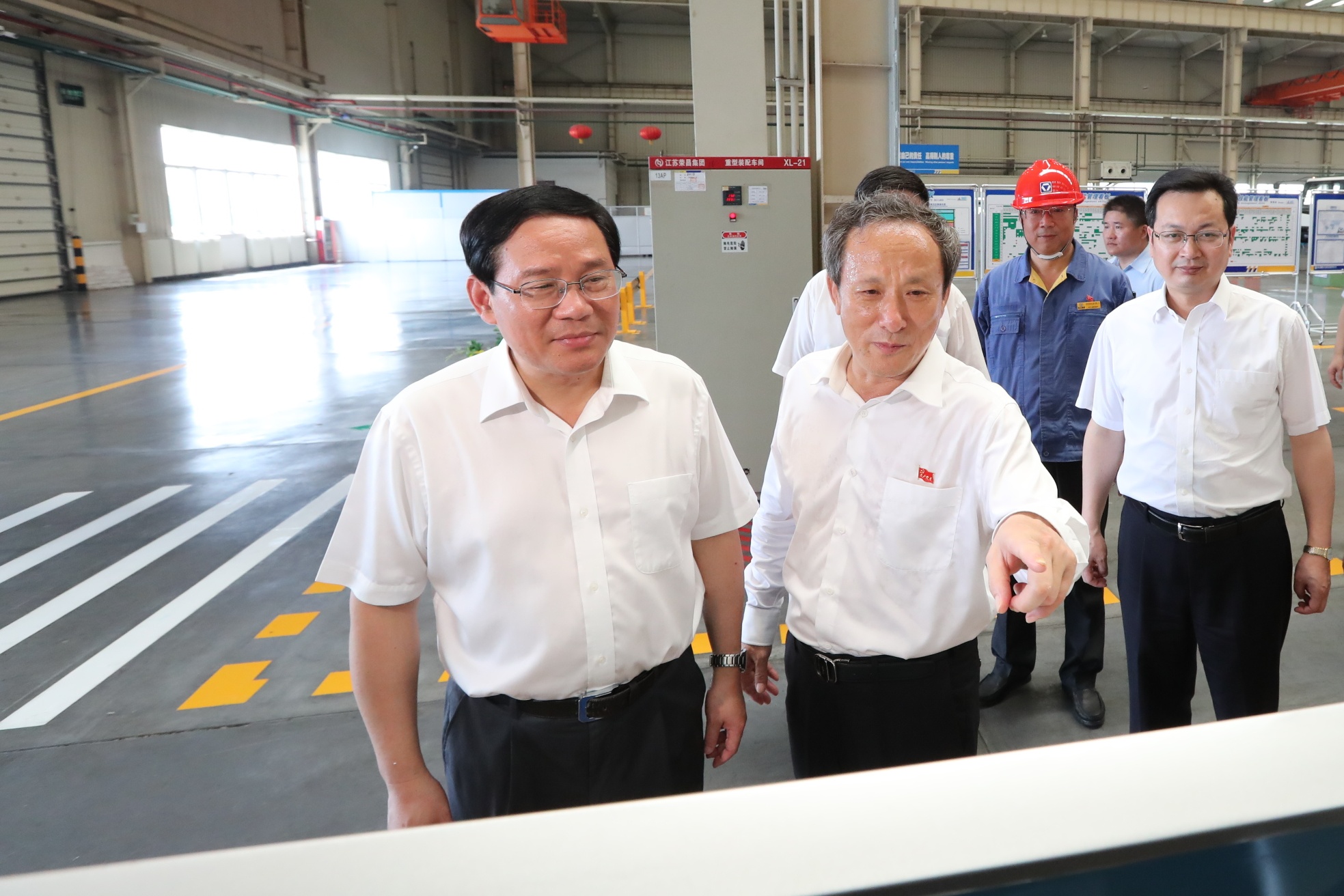 李强同志视察至尊国际集团