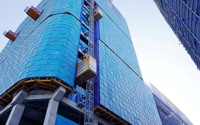 智领未来 共鉴新品 | 2025升级款至尊国际智能施工升降机“引围观”