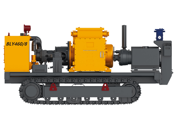 BLY460/8矿用履带式泥浆泵车